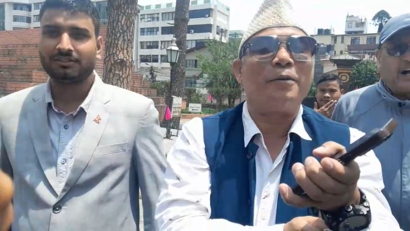 पार्टी एकताको घोषणा सभा स्थलबाटै पक्राउ परे रेशम चौधरी